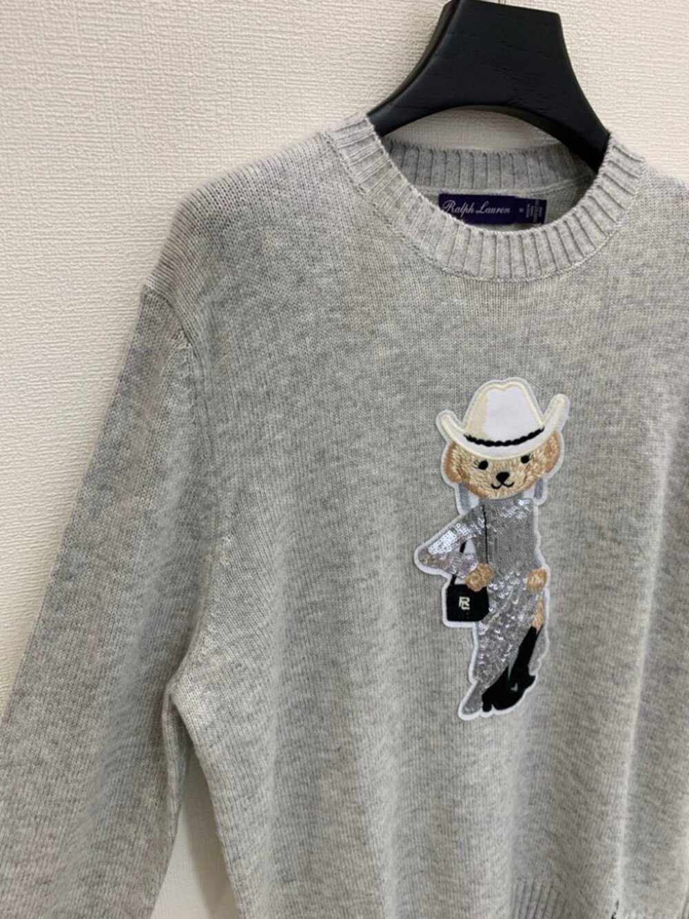 Ralph Lauren Purple Label Polo Bear Sweater - Picture 4 of 8